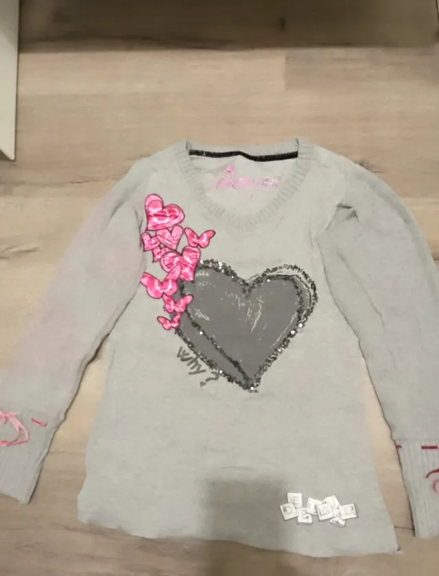 Jersey Desigual Corazón y Mariposas