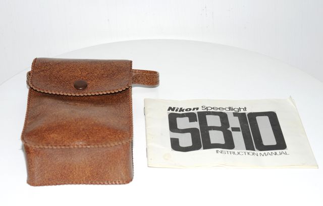 Funda Nikon SS-7 y Manual SB-10