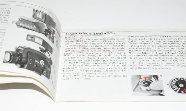 Funda Nikon SS-7 y Manual SB-10