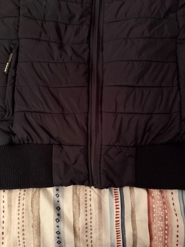 Chaqueta Superdry Negra Bomber