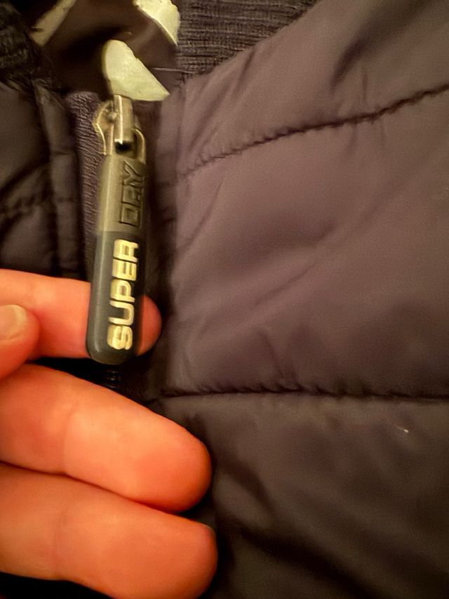 Chaqueta Superdry Negra Bomber