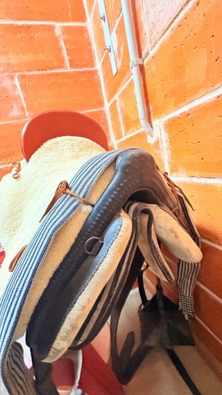 Silla Vaquera Zaldi, monta a caballo