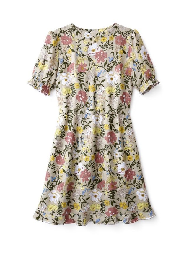 Vestido corto floral