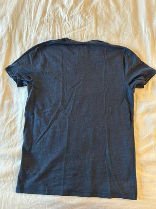 Camiseta Hollister Gris Talla M