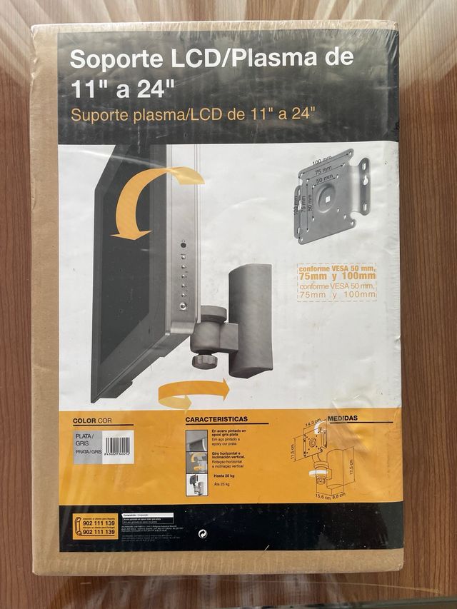 Soporte TV LCD/Plasma 11-24 VESA