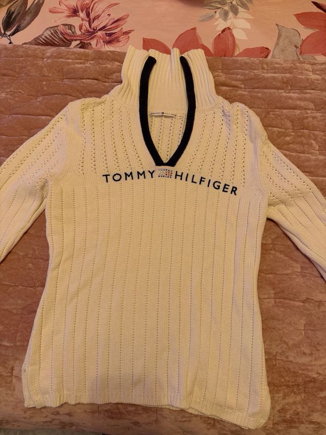 Jersey Tommy Hilfiger Blanco y Negro
