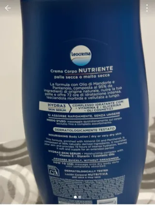 Leocrema Crema Corpo Nutriente