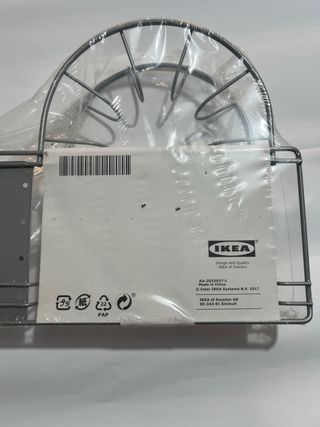 Portatubo aspirapolvere Ikea VARIERA metallo