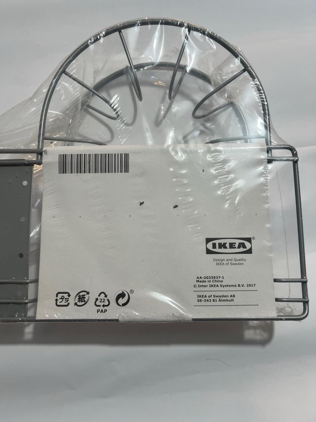 Portatubo aspirapolvere Ikea VARIERA metallo