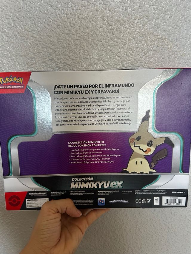 Colección Mimikyu EX Pokémon TcG