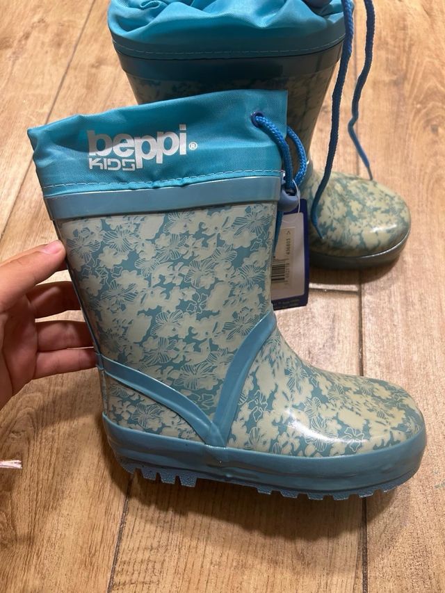 Botas de agua infantiles estampadas