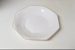 Fuente Arcopal Octogonal Blanca