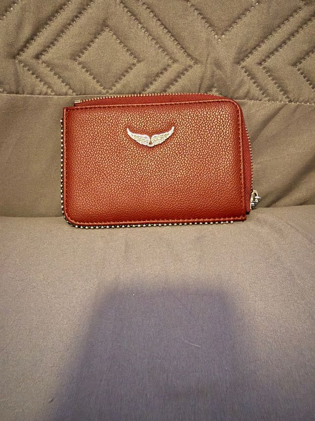Monedero Zadig & Voltaire ZV granate