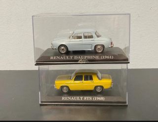 Lote 2 coches 1/43 Renault