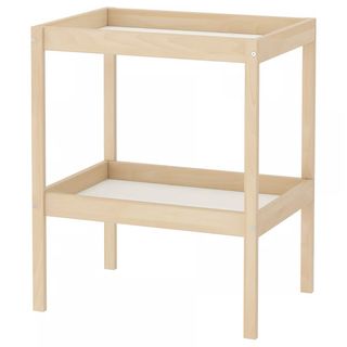 Cambiador bebé Ikea madera