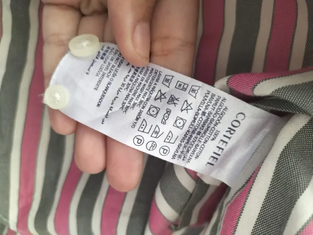 Regalo camisa Cortefiel Rayas Talla L