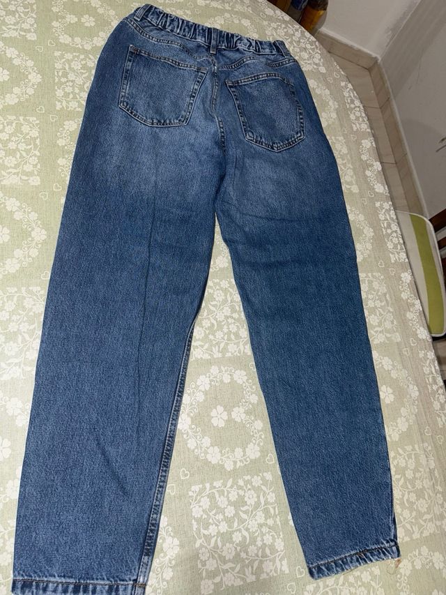 Pantalones Vaqueros Oscuros Pull&Bear Mujer