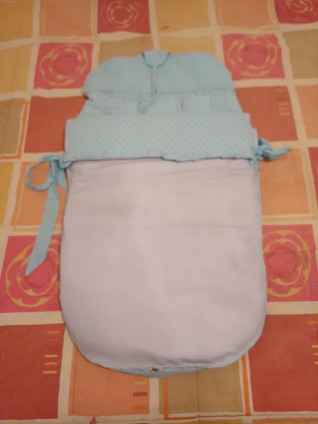 Saco para carrito azul