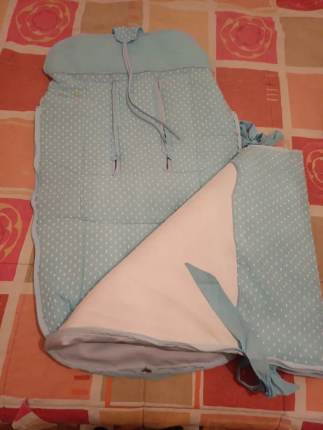Saco para carrito azul