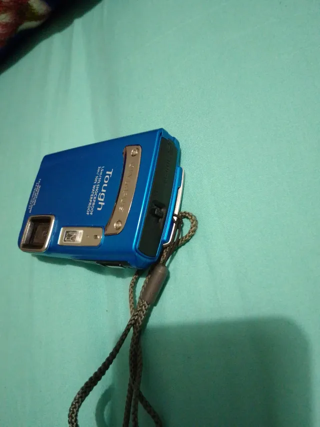 Cámara Olympus Tough Azul