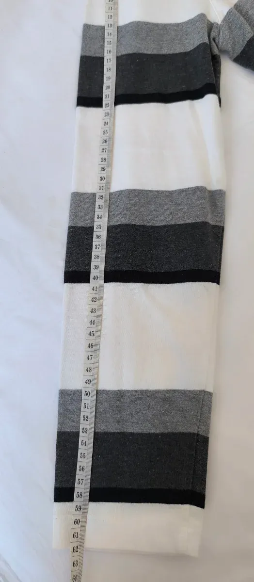 Polo Thomas Burberry Y2K Rayas Grises