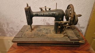 Máquina de coser antigua Seidel & Naumann