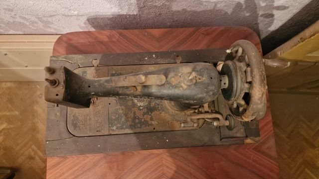 Máquina de coser antigua Seidel & Naumann