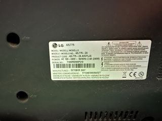 Televisor LG 42 Negro