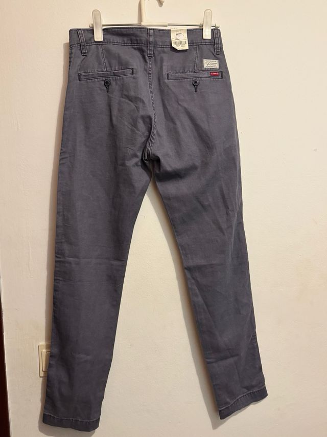 Calças Chinos Levi's Cinza Tamanho M