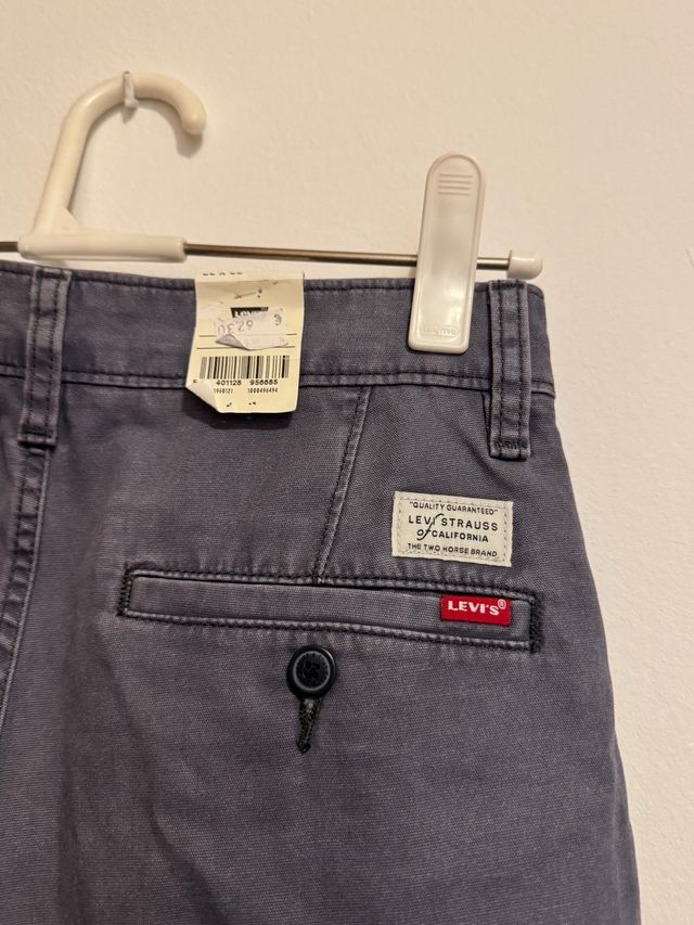 Calças Chinos Levi's Cinza Tamanho M