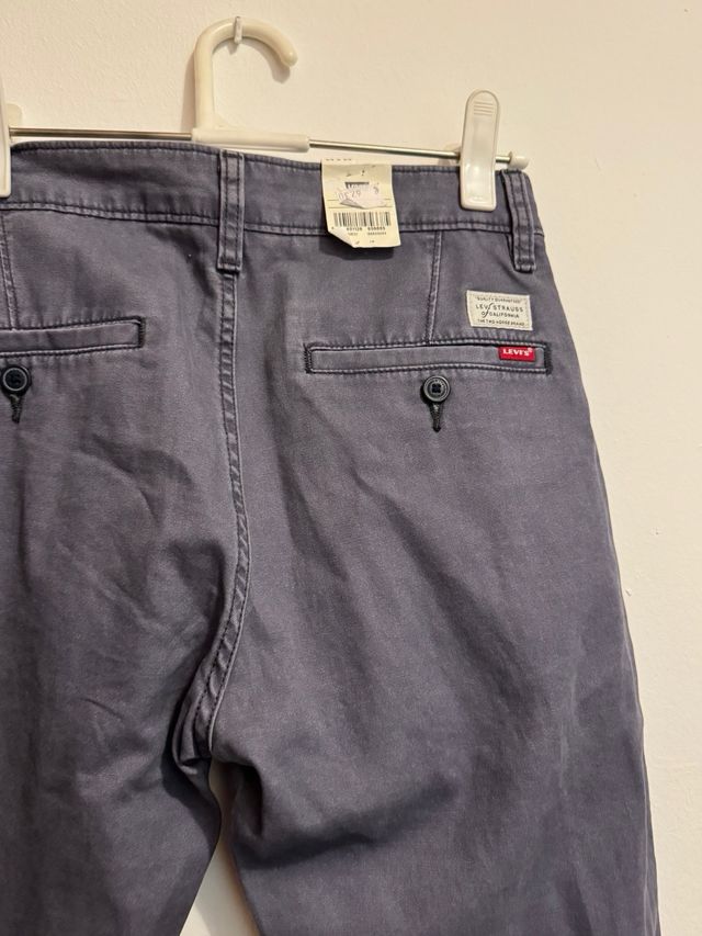Calças Chinos Levi's Cinza Tamanho M