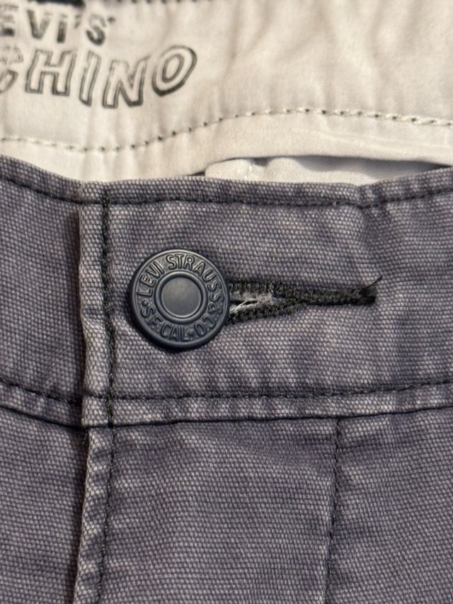 Calças Chinos Levi's Cinza Tamanho M