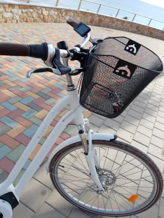 Bicicleta Eléctrica Urbana Elops Casi Nueva