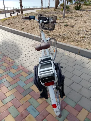 Bicicleta Eléctrica Urbana Elops Casi Nueva