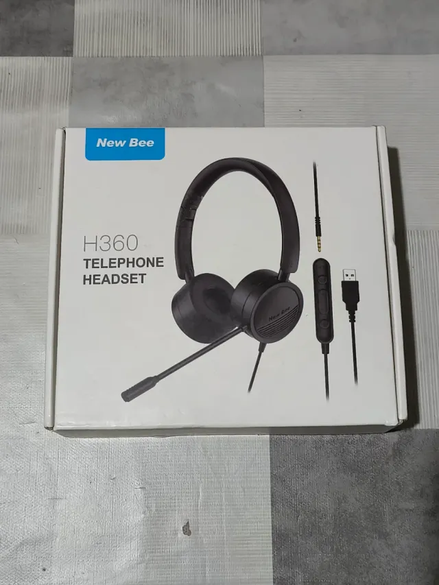 Auriculares New Bee H360 Ideal Teletrabajo Ligeros