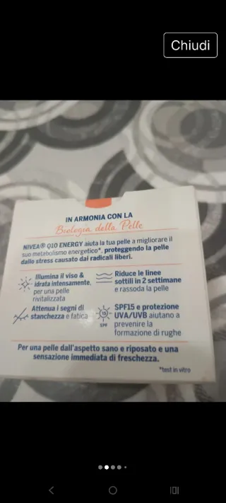 NIVEA Q10 Energy Crema Giorno SPF 15