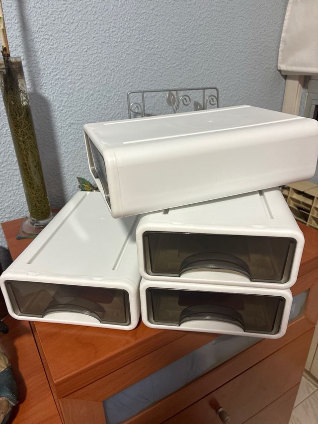 Cajones organizadores apilables escritorio