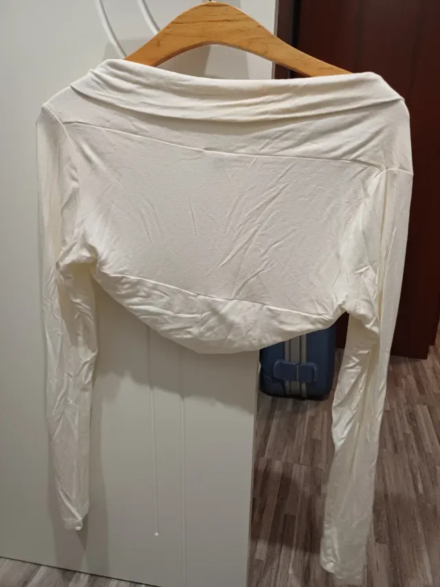 Chaqueta corta blanca