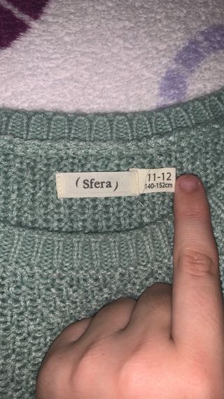 Jersey verde de punto