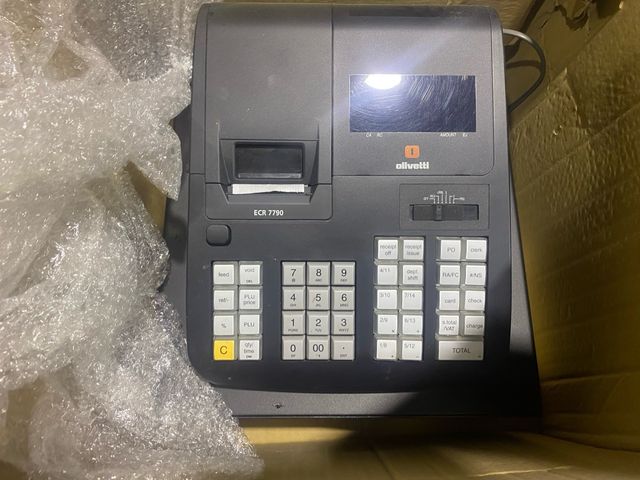 Cassa Registratrice Olivetti ECR 7790