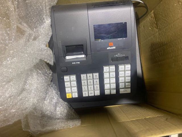 Cassa Registratrice Olivetti ECR 7790