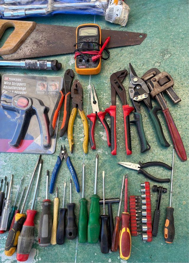 Lote de herramientas profesional