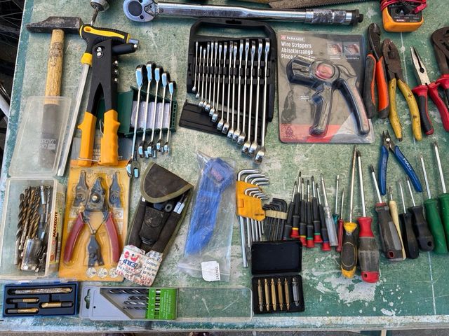 Lote de herramientas profesional