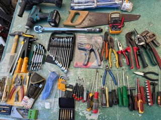 Lote de herramientas profesional