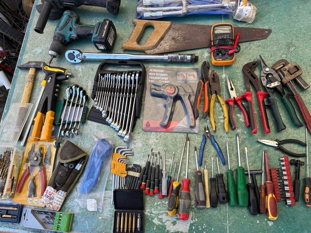 Lote de herramientas profesional