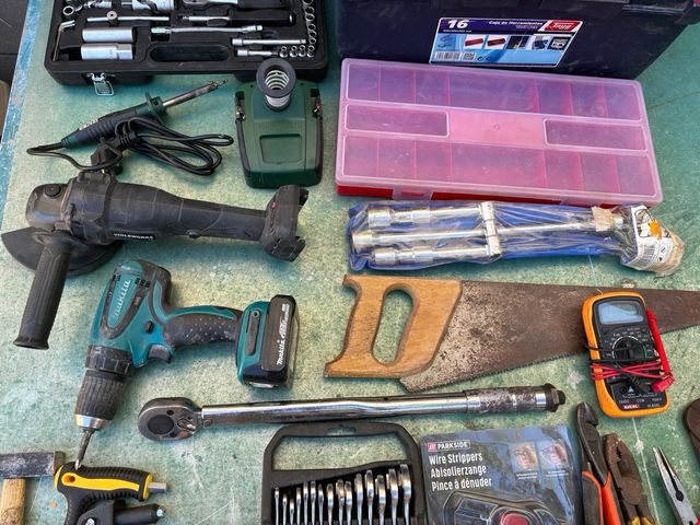 Lote de herramientas profesional