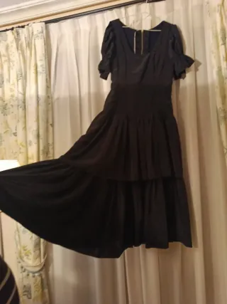 Vestido Flamenca azul marino