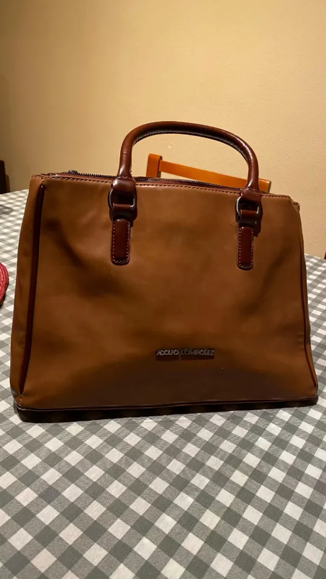 Bolso Adolfo Domínguez Marrón
