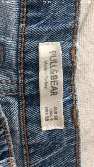 Pantalón vaquero mom azul nuevooo