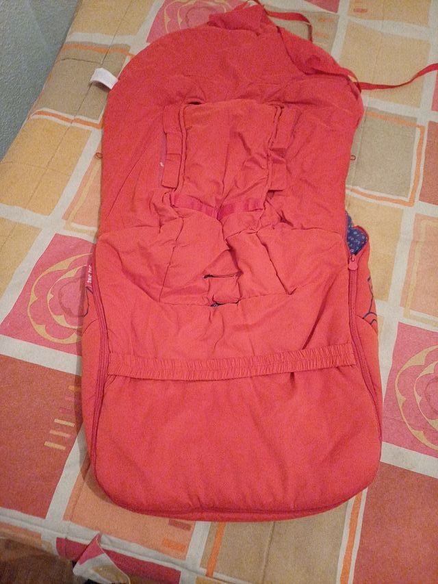 Saco para carrito de bebé con estampado de conejo